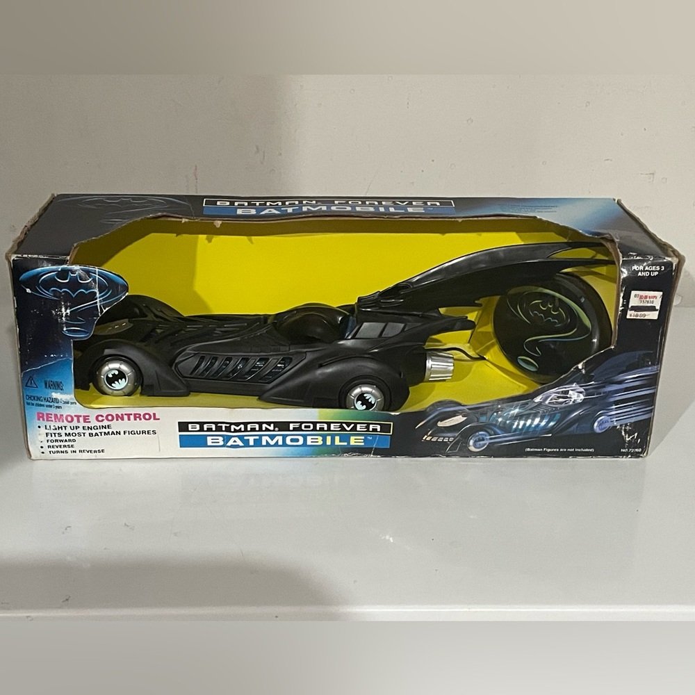 Batman Forever Electronic Batmobile Sealed In Original Box DC Comics 1995